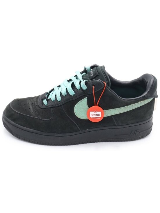 Tiffany & Co. Other - Tiffany & Co Nike Air Force 1 Low Cut Sneakers Black Blue